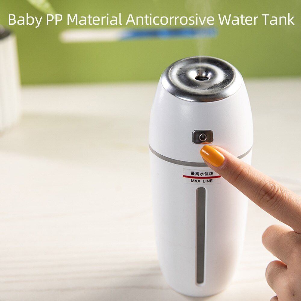 Luftfukter diffuser husholdning ultralyd luftfukter aromaterapi humificador for bil skjønnhet olje dampet ansikt kontor hjem