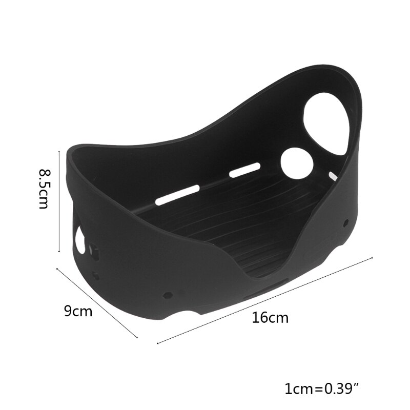 Siliconen Beschermhoes Shell Case Voor Oculus Quest 2 Vr Headset Hoofd Cover Skin Anti-Krassen Voor Oculus Quest 2 H052