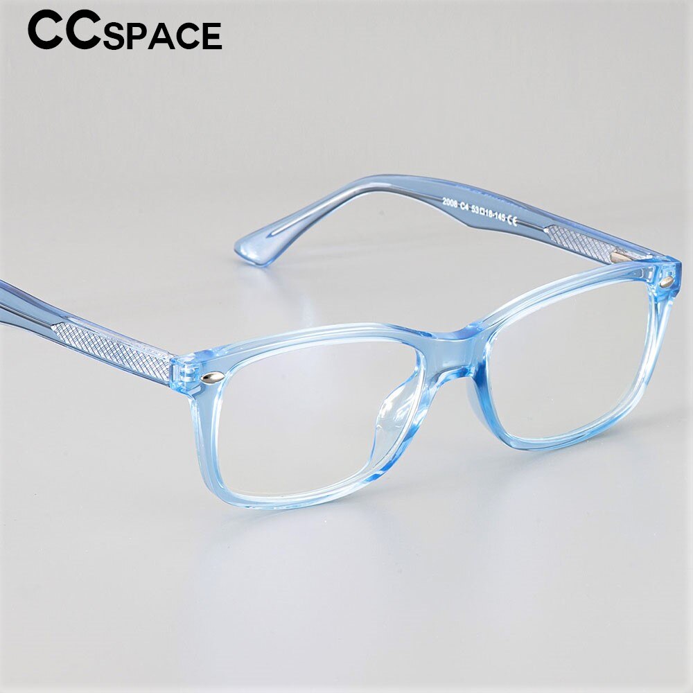 51018 Square Plastic Titanium Retro Glasses Frames Anti-Blue Light Ultralight Men Women Optical Computer EyeGlasses