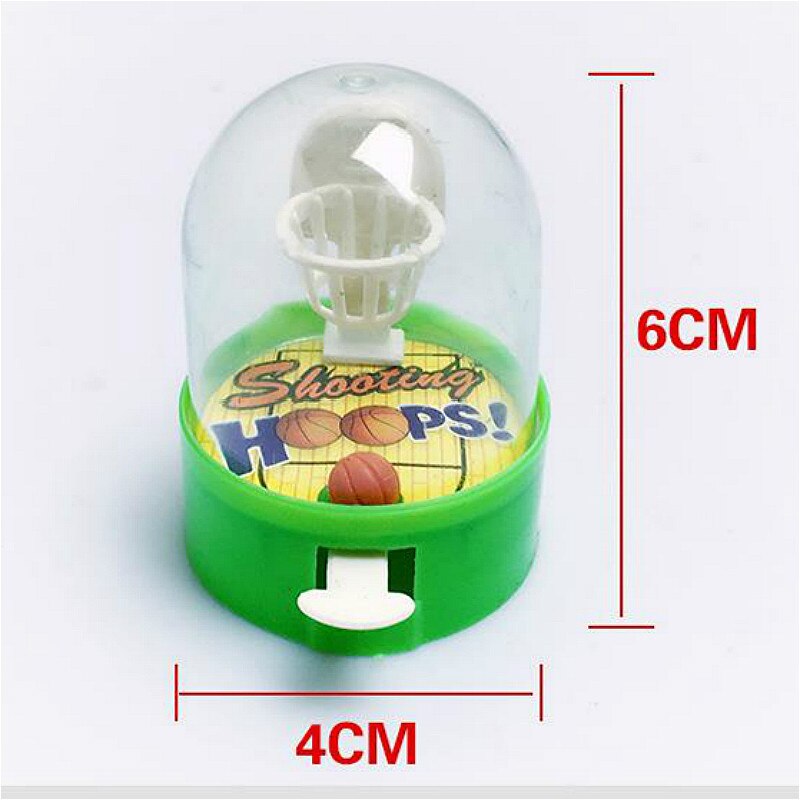 1Pcs Basketbal Recreatieve Machines Grappige Saaie Plastic Bubble Gags & Bananasplit Veilig Voor Kinderen Speelgoed Schieten Machine