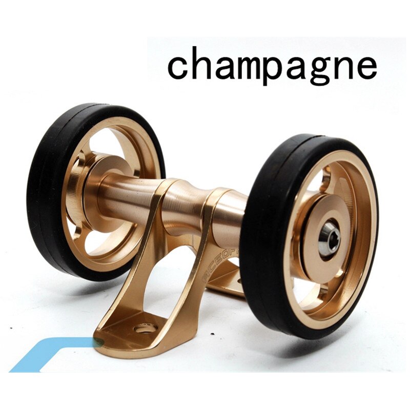 Ultralight 42g Bicycle Fender Easywheels for Brompton folding bike Rear Fender 4 Colors: champagne