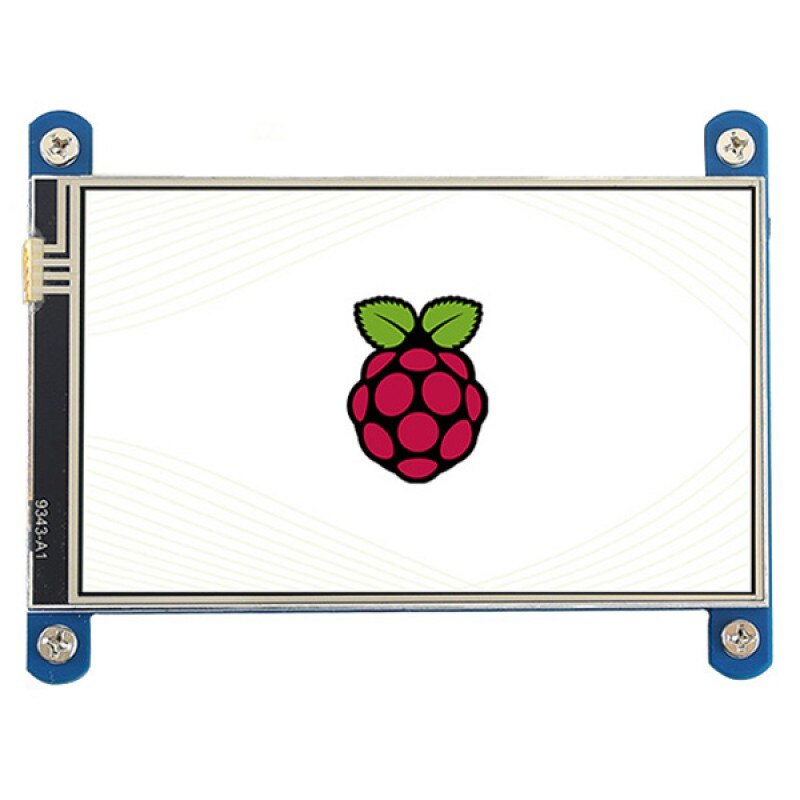 4 polegada tela de toque resistive monitor do pc hdmi lcd para raspberry pi 4, suporta raspbian/ubuntu/windows 11 / 10 / 8.1 / 8
