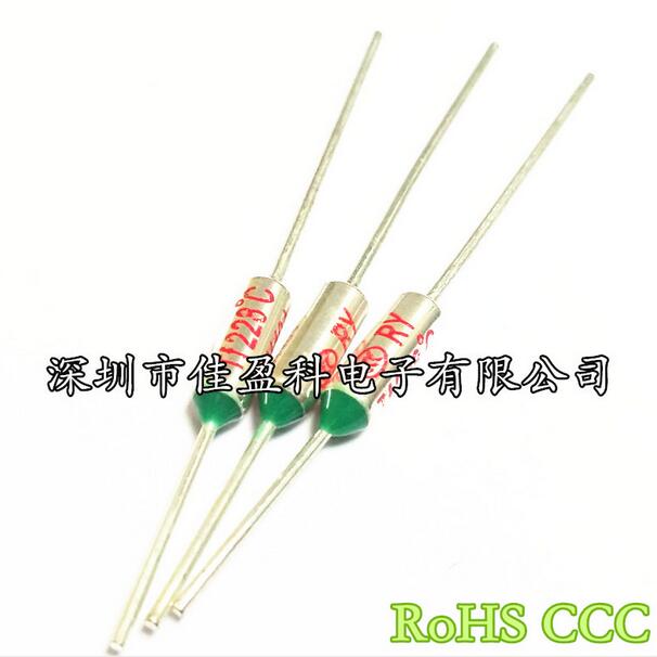 100%  originele 20 stuks ,228 graden 10 een 250v tf228 graden  ry228 metalen temperatuur zekering doorgebrande zekering