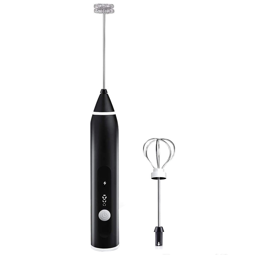 Elektrischer Milchaufschäumer Handheld - Mini Schneebesen Für Kaffee, Latte, Matcha