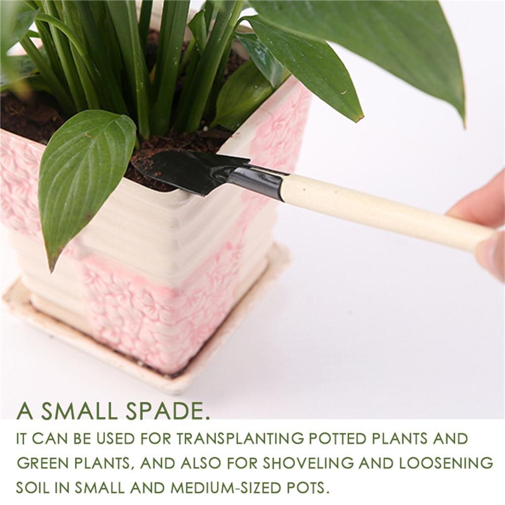Herramienta de mano para jardín, pequeño, transplantador, multifuncional, para jardinería interior, cuidado de plantas, accesorios de jardín
