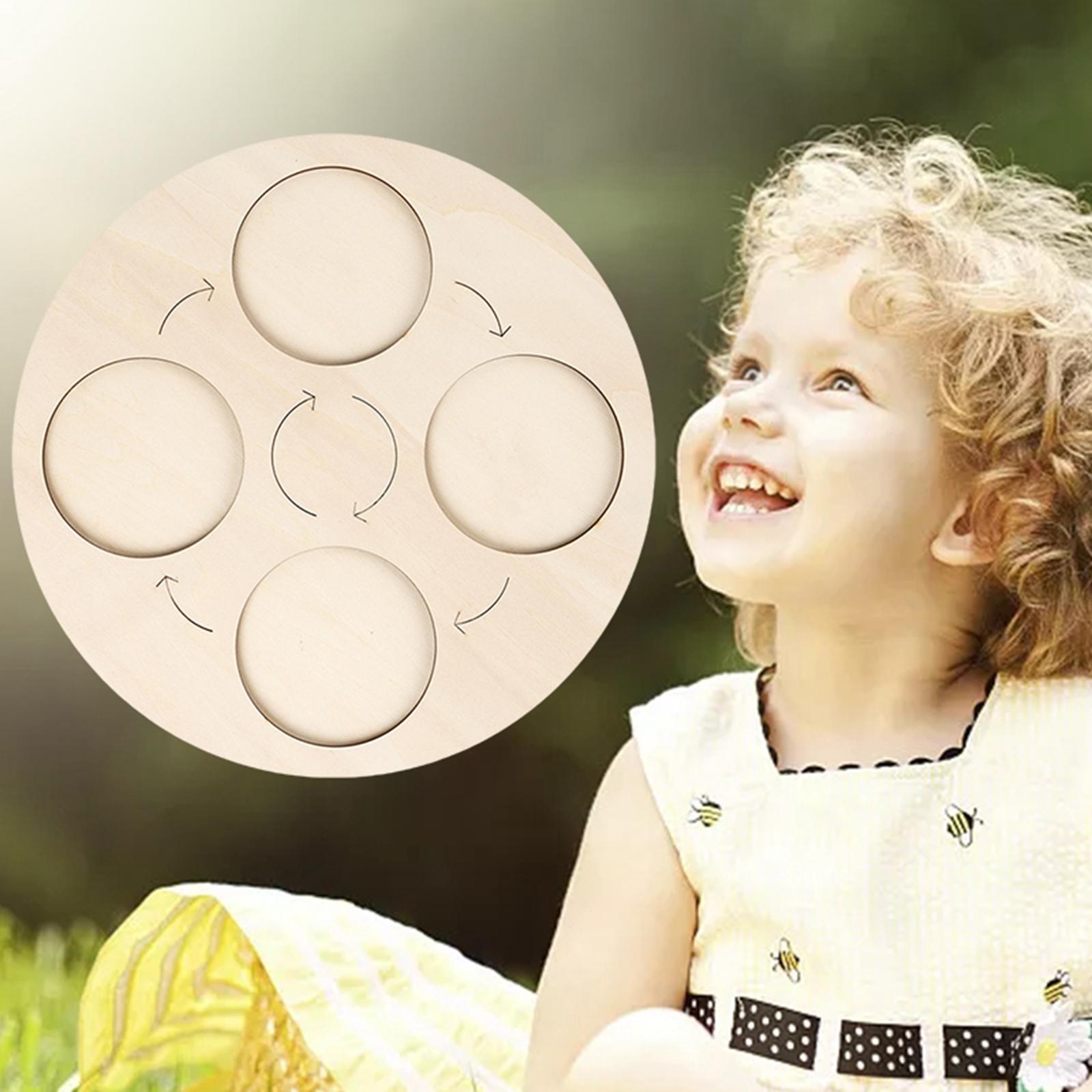 Montessori Life Growth Cycle Board Puzzle do zabawy dla dzieci zwierzęta wczesna edukacja prezenty zabawka na prezenty przedszkole 3 4 5 6 lat dzieci