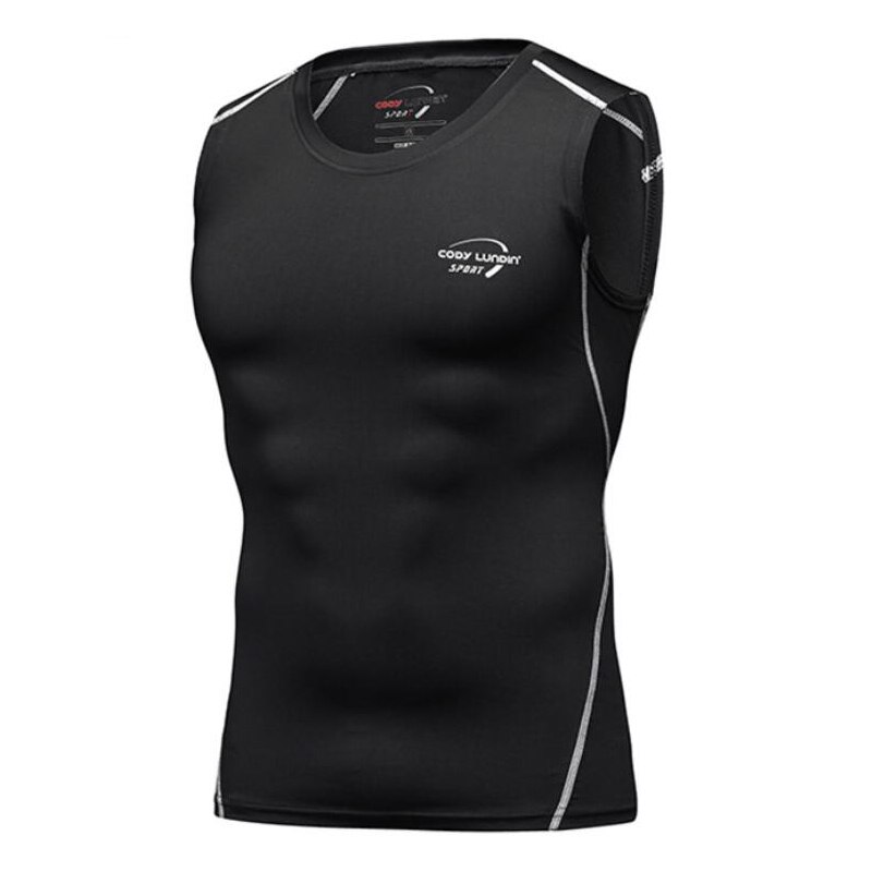 Bodybuilding stringer tank top mænd afslappet hurtig tør kompression stram ærmeløs mænd vest fitness singlet mænd top tees m-xxl