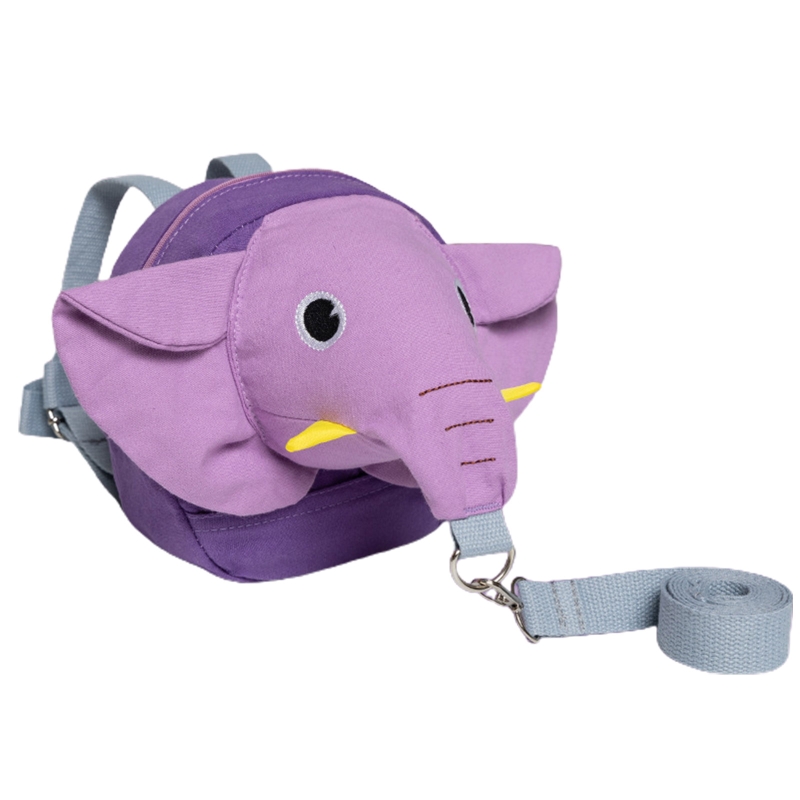 le petit souk kleuterrugzak - voertuigen en honden - 30 cm