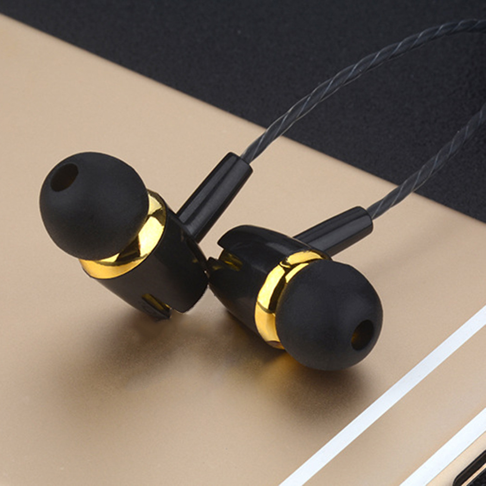 Sales Premium In-ear Earphone Headset Noise Cancelling Wired With ABS Portable Built-in Microphone Mic Compatible Parts