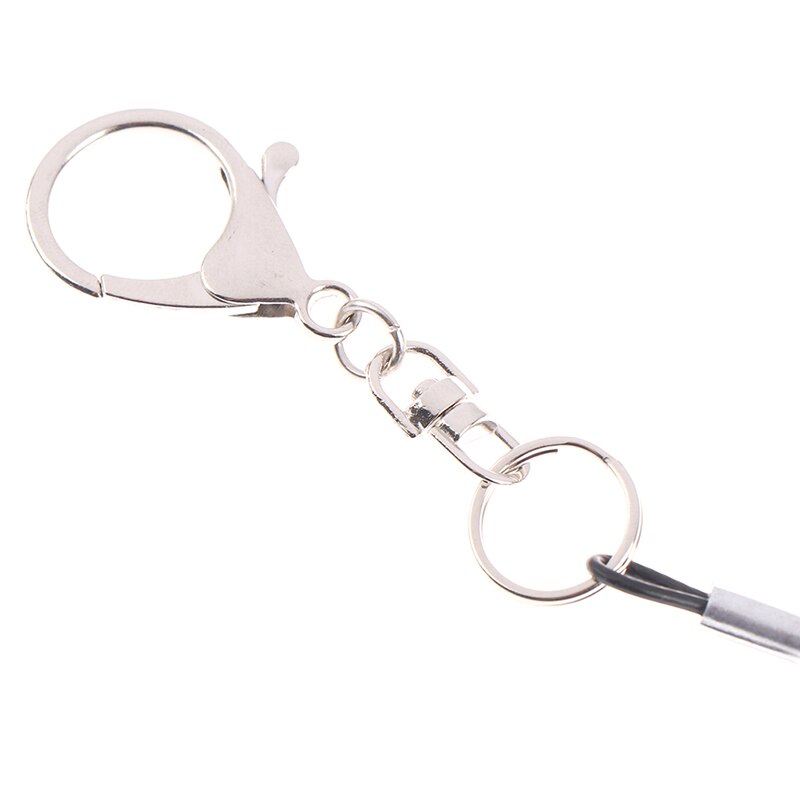 5Pcs Resistive Touch Screen Stylus Hard Tip Pen With Dust Plug Rope For POS MP4