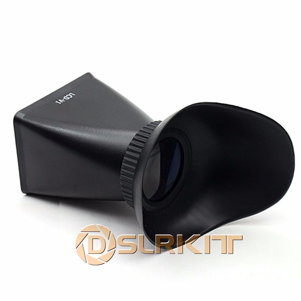 Lcd-v1 2.8x3 "lcd zoeker magnifier oogschelp extender voor canon eos 5d 5d mark ii 7d 500d