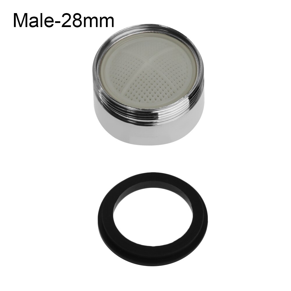Water Saving Tap Aerator Faucet Male Female Nozzle Spout End Diffuser Filter Bathroom Kitchen Filter Faucet Accessories Bubbler: Male-28mm