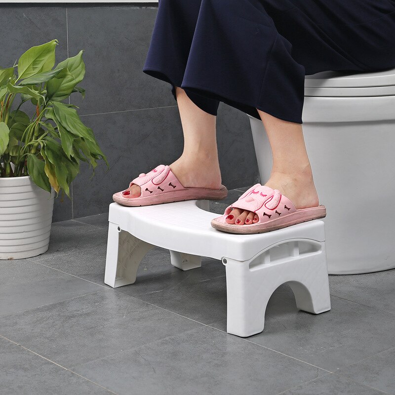 closestool ottoman skidproof stool foldable portable squat potty ottoman footstool toilet step bathroom furniture