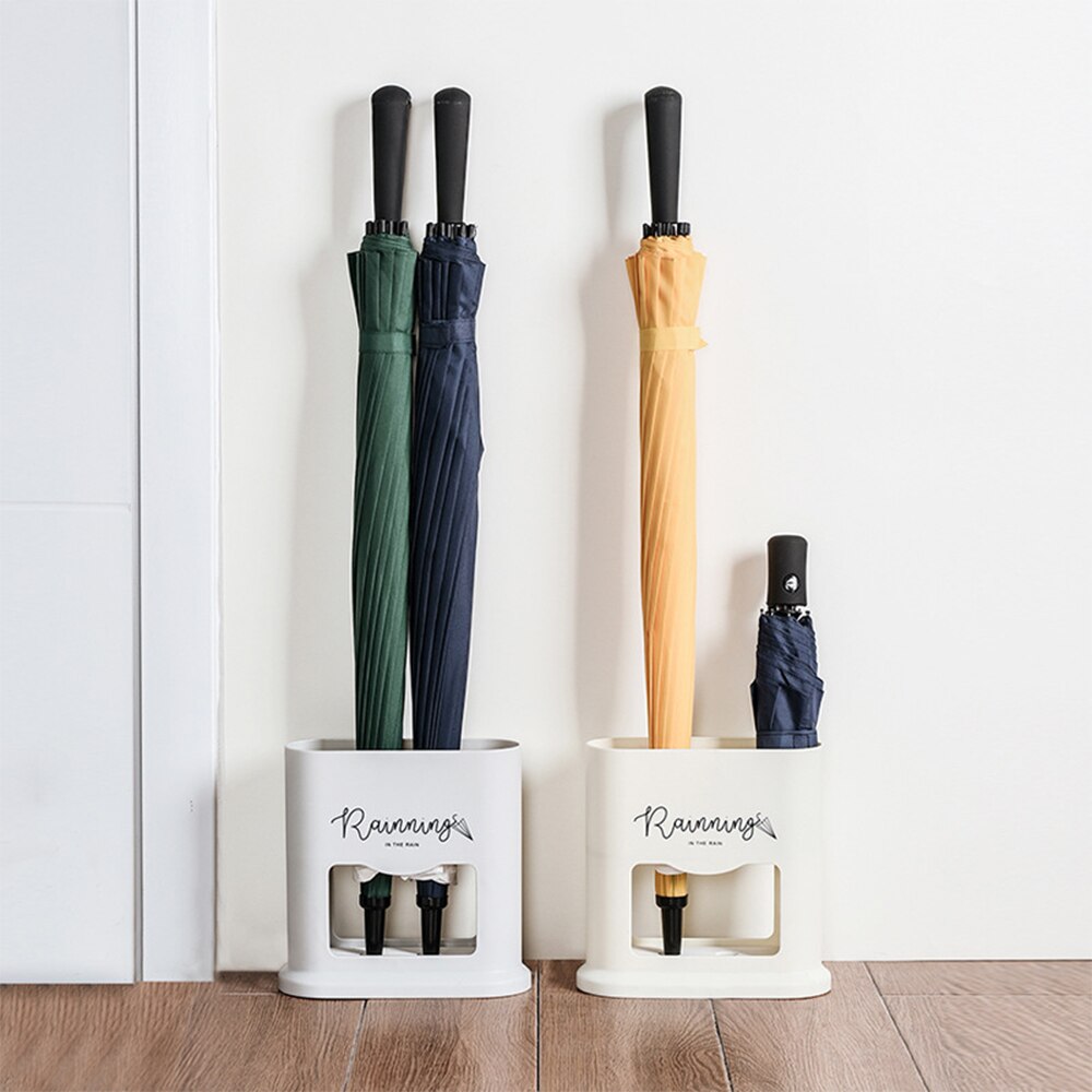 1pc paraplyholder i nordisk stil paraplyholder plastikarrangør indendørs opbevaring af hjemmekontor
