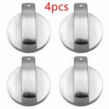 4 Stuks 8Mm Metalen Gasfornuis Fornuis Knoppen Oven Schakelaar Universele Adapters Koken Oppervlak Controle Sloten Keuken Kookgerei Handgrepen