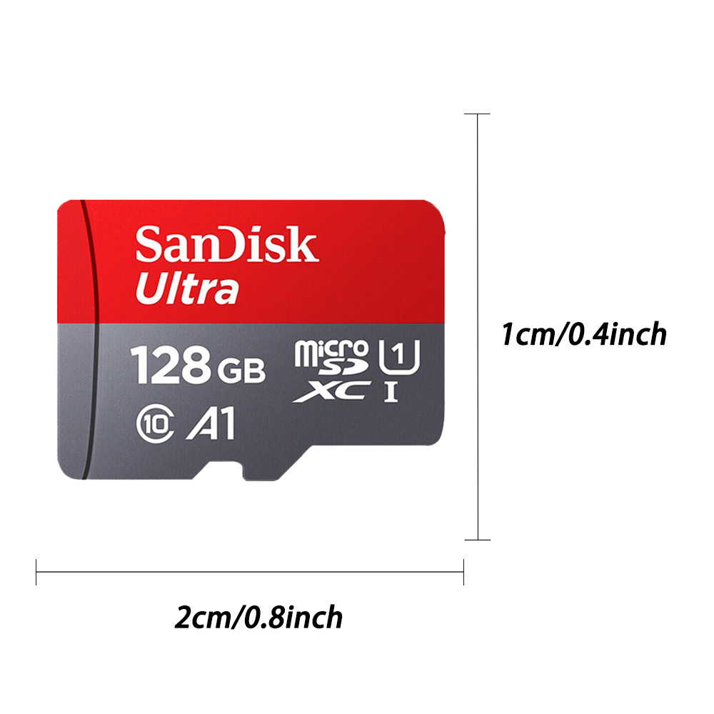 Sandisk Ultra Micro SD 128GB 32GB U1 A1 Class 10 64GB 256GB Micro SD Card SD/TF Flash Card Memory Card 512G microSD For PhonePC