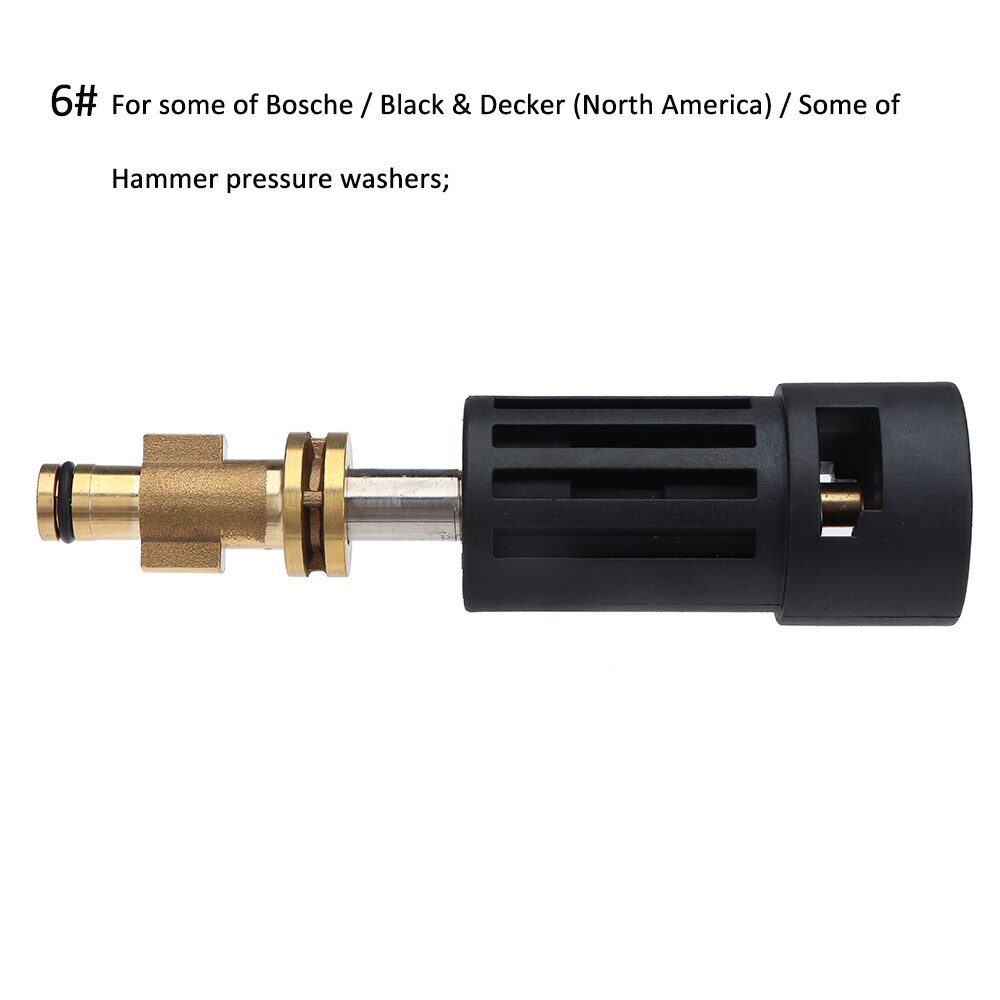 HD/ HDS Pressure Washers Connecting Garden Hose Car Washer M22 Pressure Washer Connector Nozzler Washer Adapter For Karcher: 6