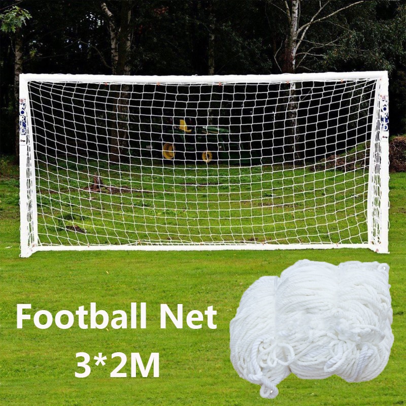 3*2M Netto Voetbal Voetbal Doel Netto Voetbal Katoen Voetbal Training Post Netten Full Size Voetbal Accessoires (Netten Alleen)