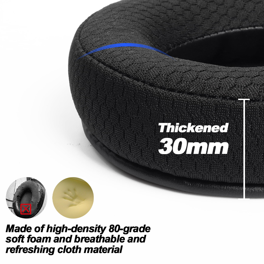 Replacement Foam Ear Pads for HyperX Cloud 123 Alpha, II,III,Stinger,Silver,Core,X,S,Pro Headphones memory foam Earpads Protein