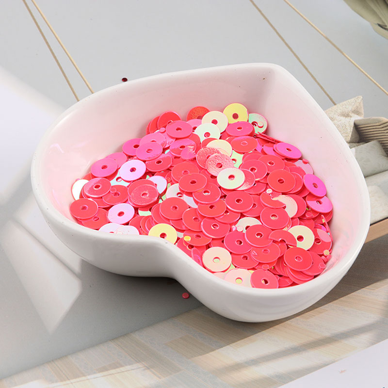 10 G/pak 4Mm-6Mm Platte Ronde Ab Kleur Losse Pailletten Pailetten Naaien Craft Diy Accessoires Voor Kleding lentejuelas Para Coser