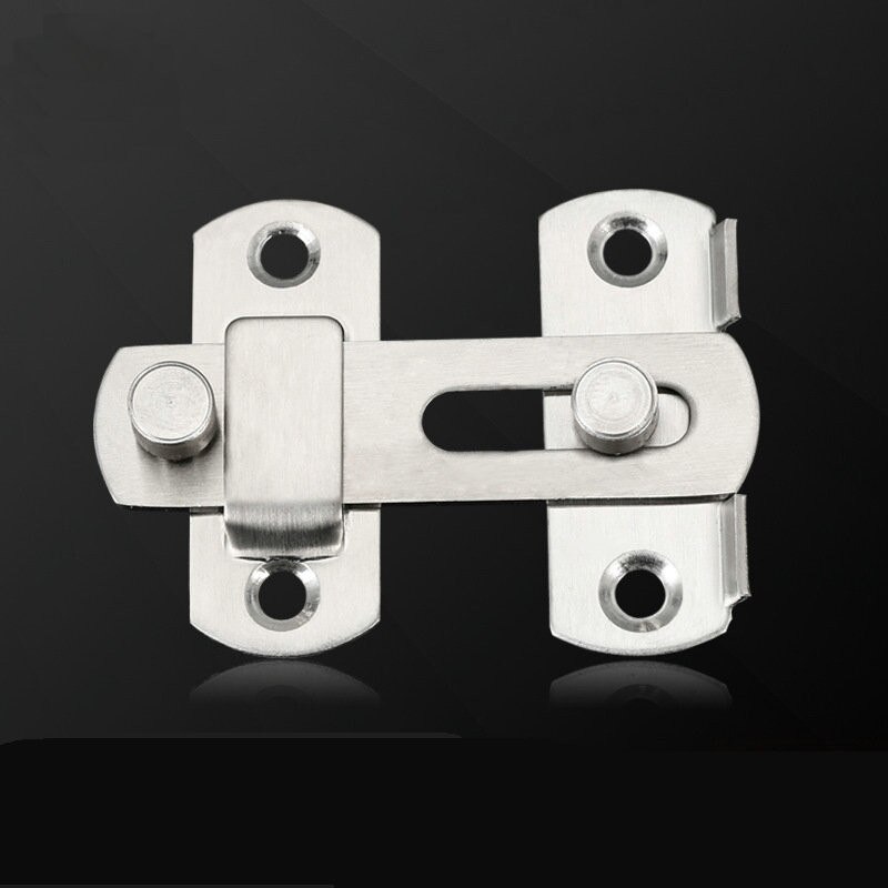 3/4 Inch Stainless Steel Home Safety Slide Lock Hardware Gate Door Bolt Latch Lock for Door Fence for Shed Door Fence