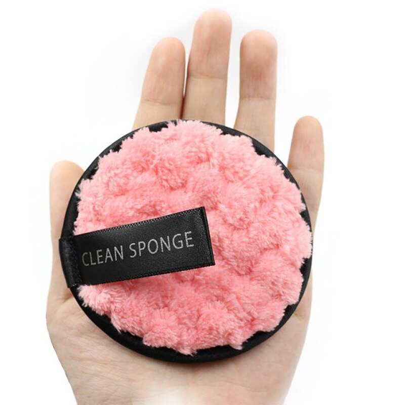 Make-up remover sponge cotton round face wash can be cleansing milk deep lazy cleaning double-sided cleaning cloth can be reused
