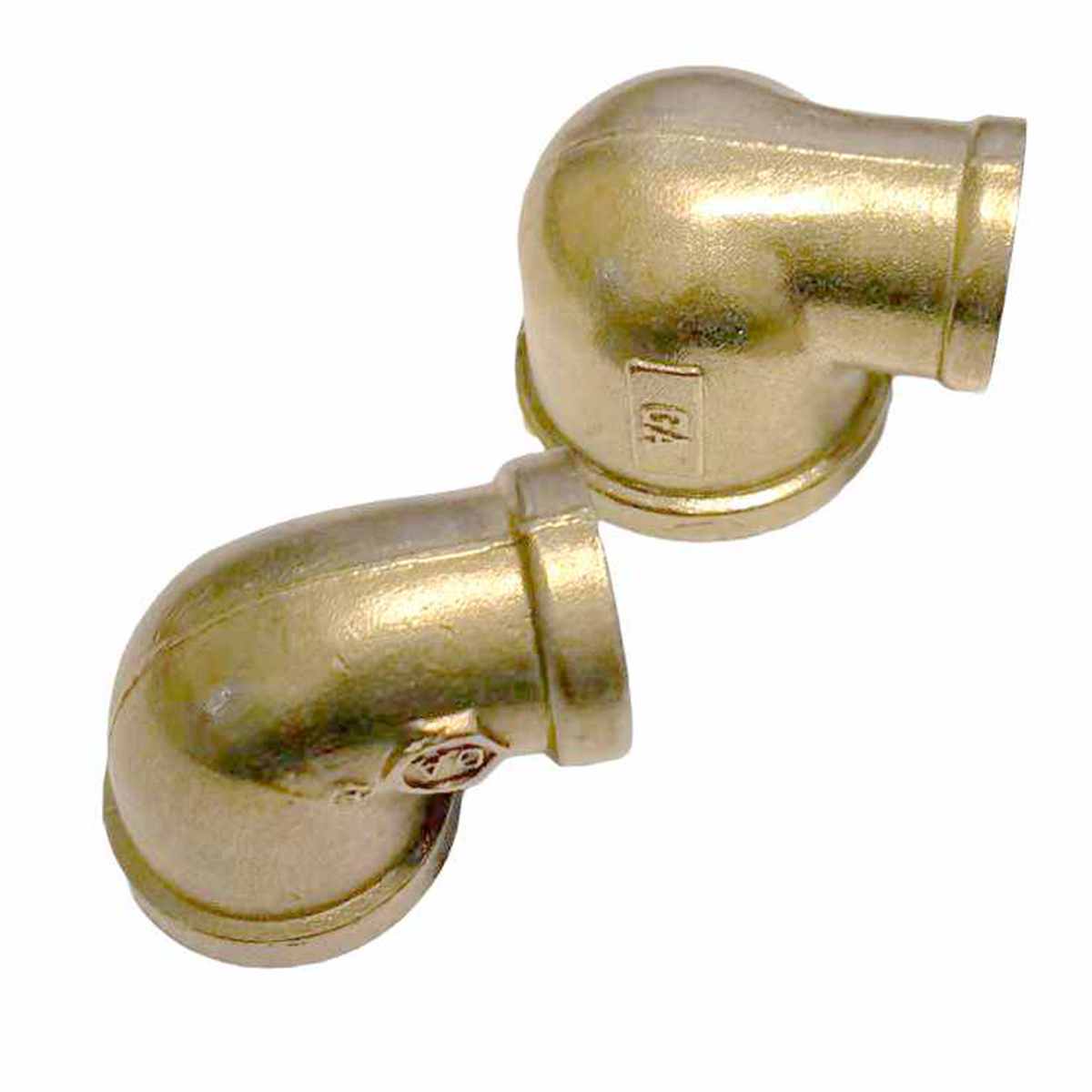 Female-Female Reduce 1/2" 3/4" 1" BSPP Brass 90 Degree Elbow Round Pipe Fitting Reducer