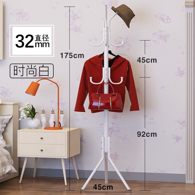 Floor Slaapkamer Kledingrek Kleren Rek Opbergrek Huishouden Eenvoudige Montage Economie: Multi