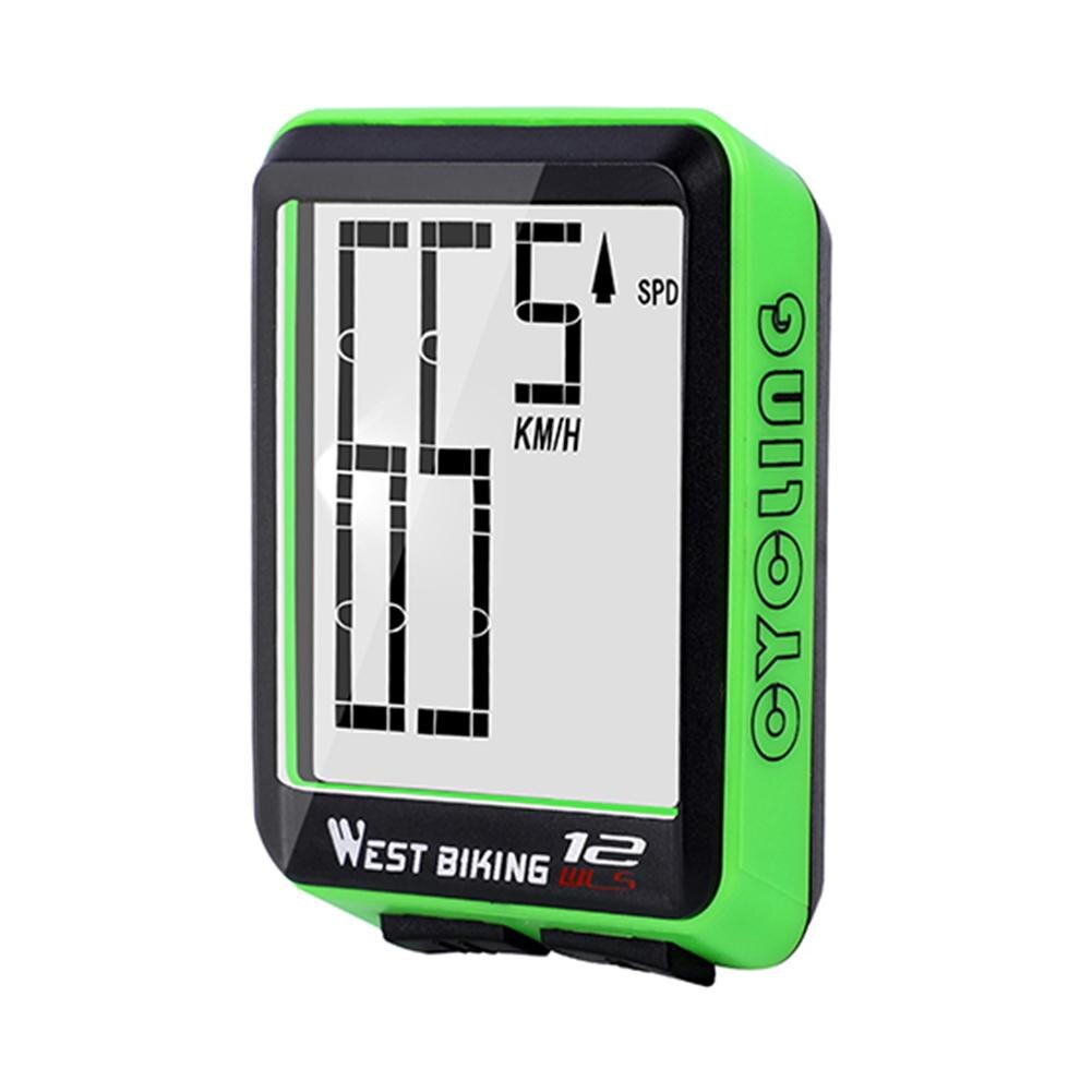 Waterproof Bicycle Computer With Backlight Wireless Wired Bicycle Computer Bike Speedometer Odometer Bike Stopwatch: Bicycle Computer B
