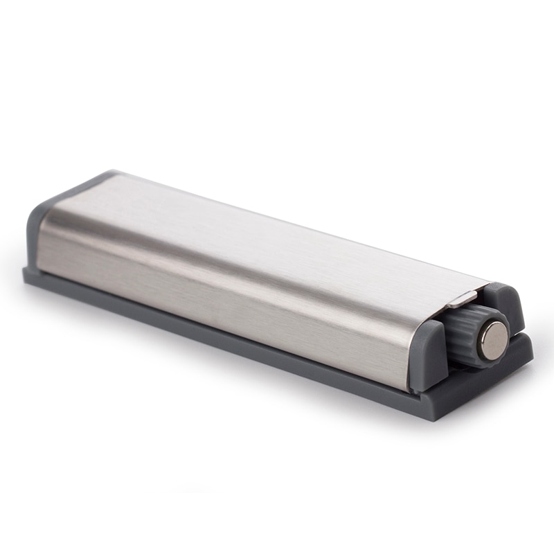 4Pcs Stainless Steel Cabinet Door Stopper Buffer Catches Push to Open Touch Damper Bumper Soft Closer Magnetic Close