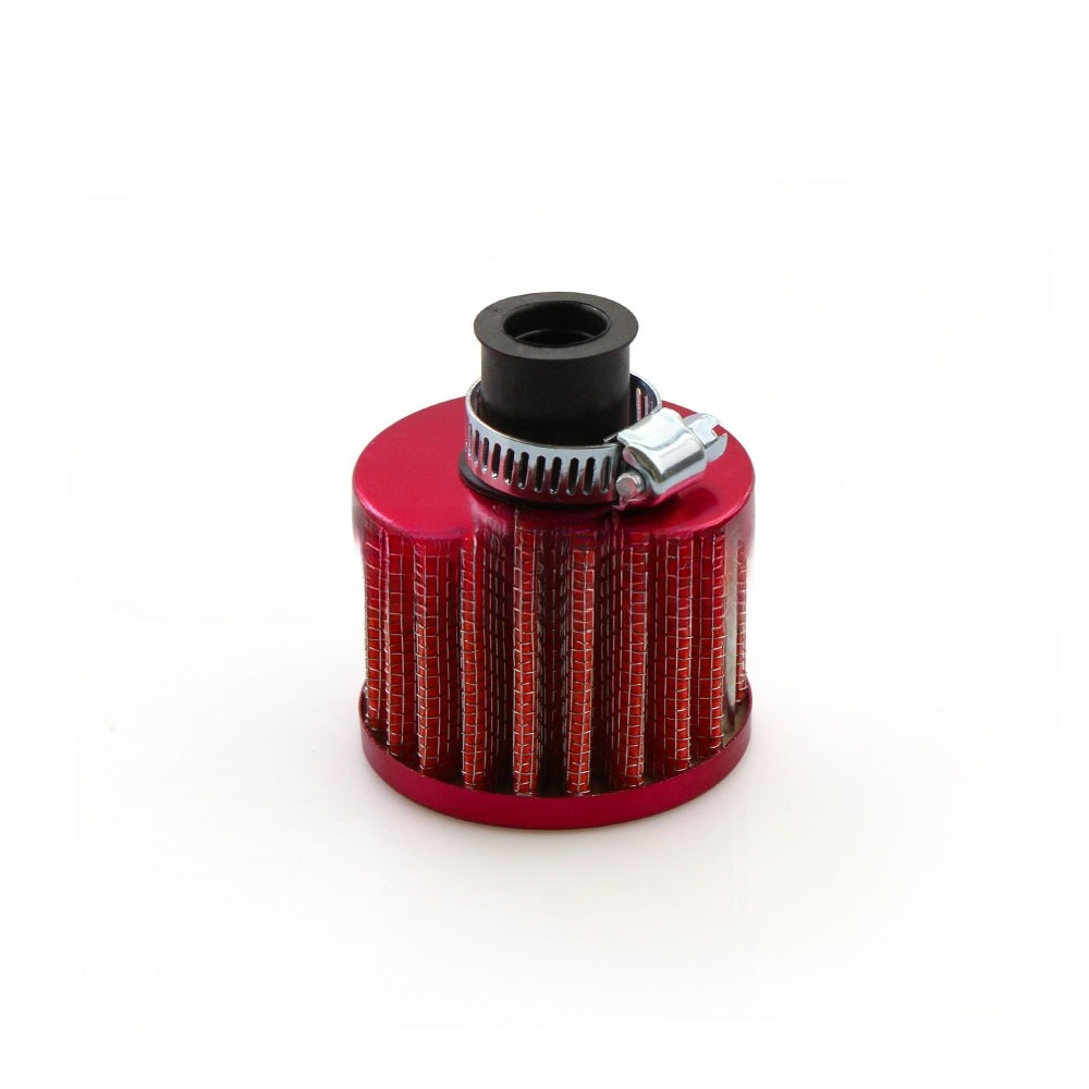 12mm Car Modified Air Filter, Small Mushroom Head Air Cleaner Intake Filter, Auto Turbo Ventilation Accessories