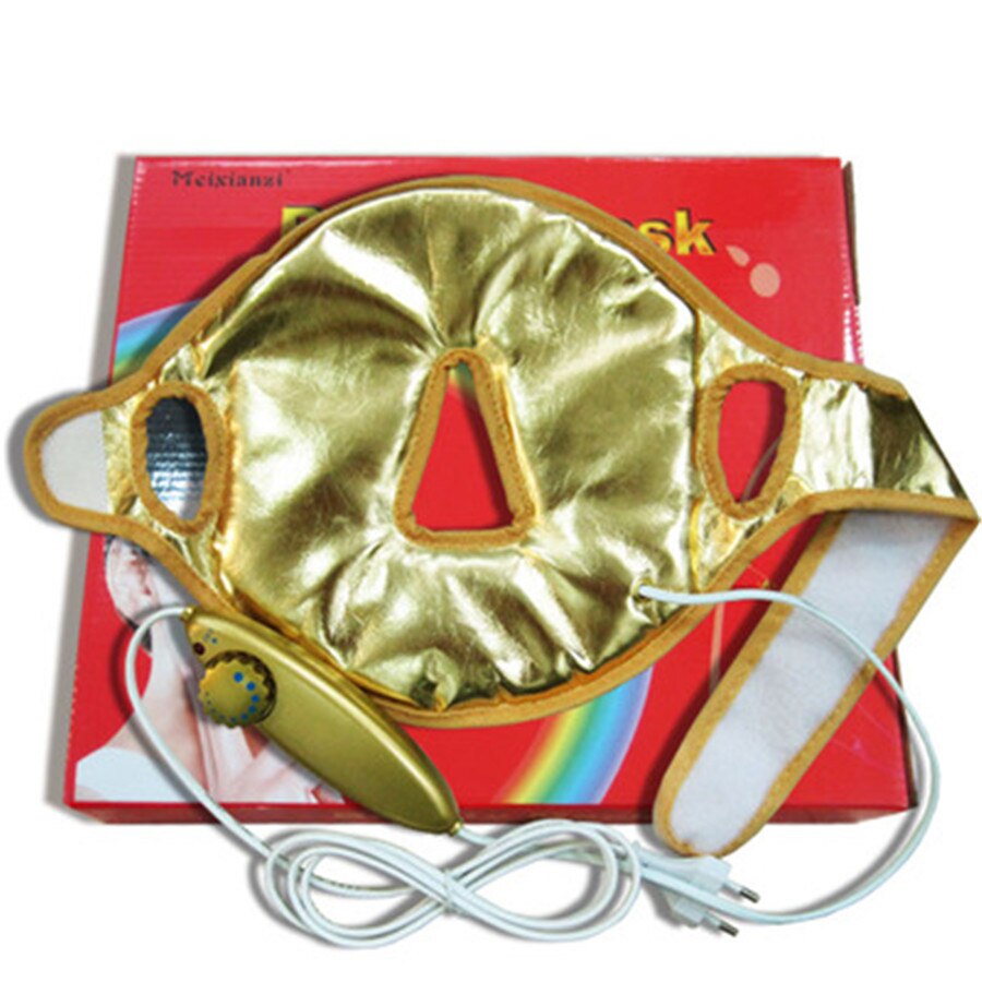 Face mask tourmaline magnetic therapy heated beauty mask infrared electric heated Rejuvenation whitening mask for your face