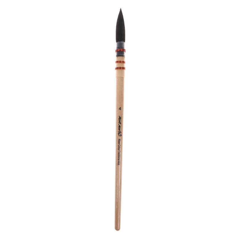 Handgemaakte Eekhoorn Haar Kunstenaar Aquarel Verf Borstel Voor Aquarel Art Supply