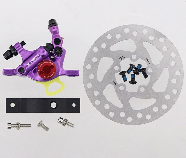ZOOM Xtech-freno hidráulico de aleación de aluminio HB100 para patinete eléctrico Xiaomi M365/Pro, mejora de frenos de disco M365
