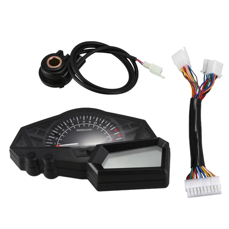 for KAWASAKI NINJA 300 EX300A Motorcycle Gauges Cluster Tachometer Instrument: Default Title