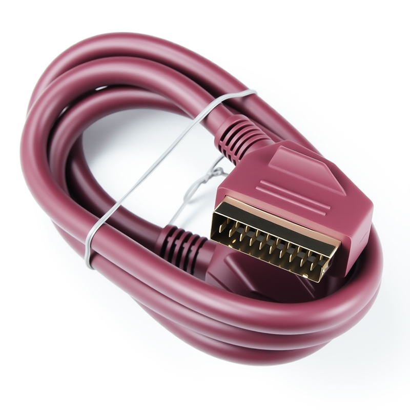 Scart Lead Fully Wired 21-PIN Scart Cable Male to Male Cable Scart for Scart to HDMI converter TV DVD SKY VIDEO Scart CABLE