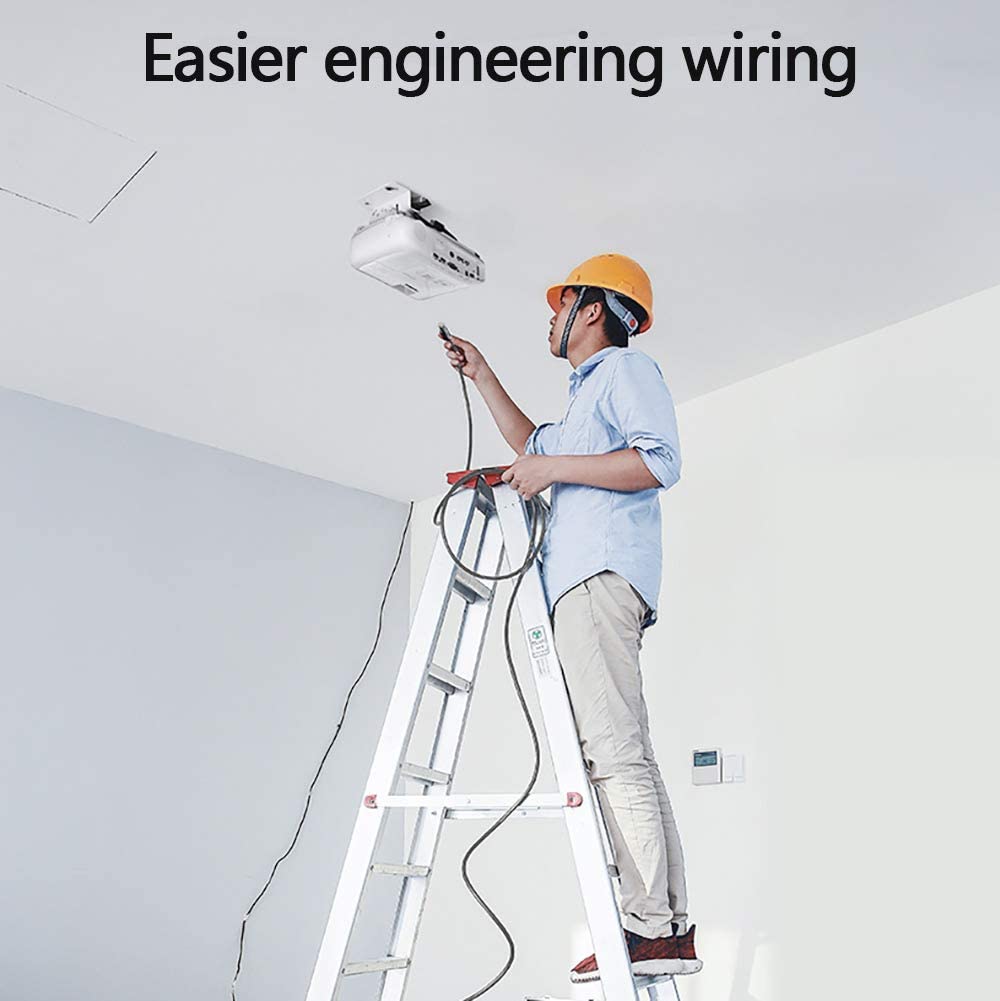 Hiseeu cat 5 ethernet netværkskabel  rj45 50m 20m lan kabel poe ethernet kabel til poe kameraer nvr 65ft 164ft