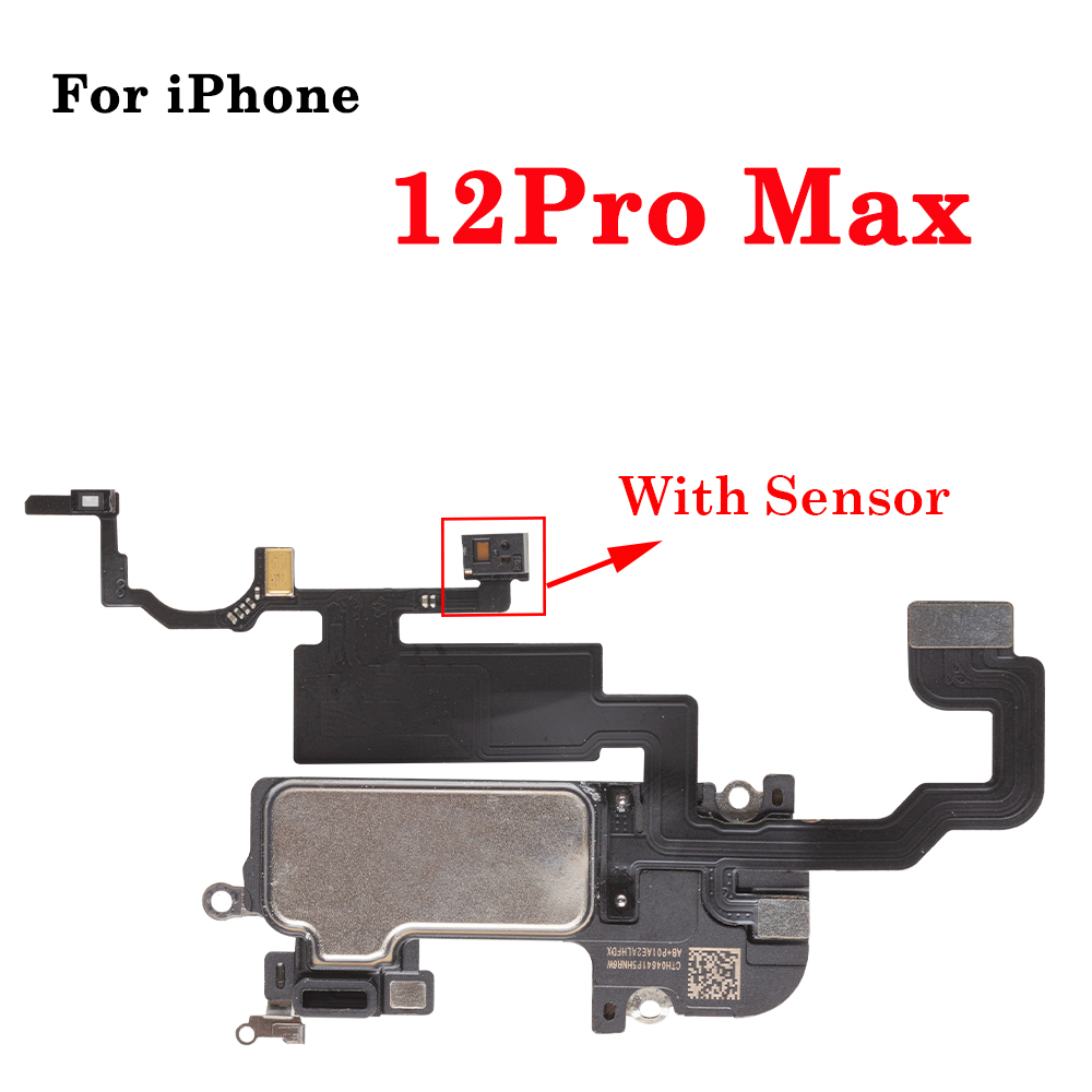 1 szt. słuchawka z czujnikiem światła zbliżeniowego Flex Cable do iPhone X XR XS MAX 11 12 Pro max Mini głośnik douszny Części zamienne: YELLOW