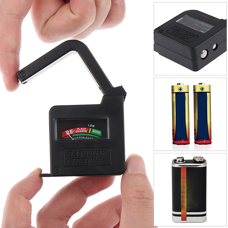 1Pcs Batterij Tester Batterij Capaciteit Checker Voor Aa Aaa 9V 1.5V Knoopcel Batterij