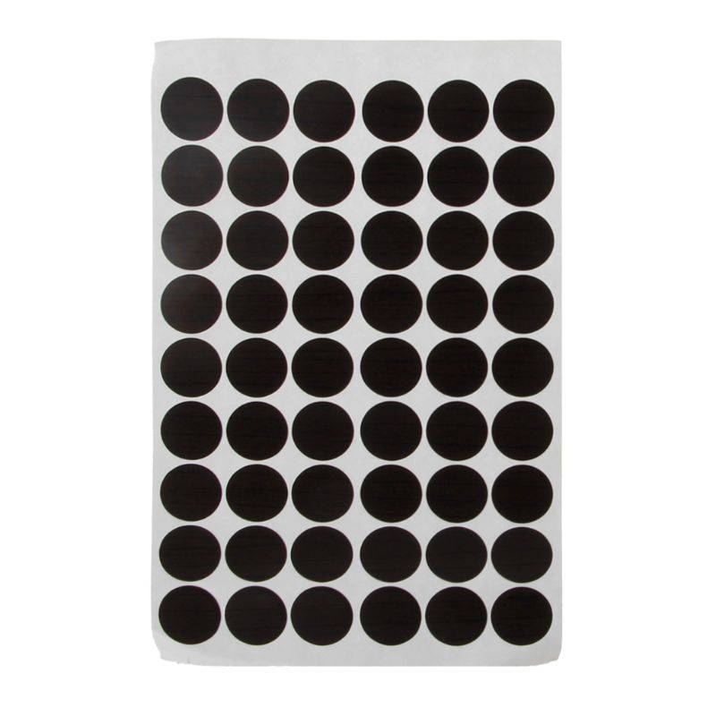 54Pcs 20Mm Houten Meubelen Zelfklevend Kast Schroef Cap Covers Gat Stickers: 03