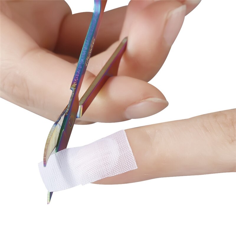 Silke glasfiber negle form akryl spidser r negle forlængelse silke wraps negle tilbehør glas fiber negle forlænger papir
