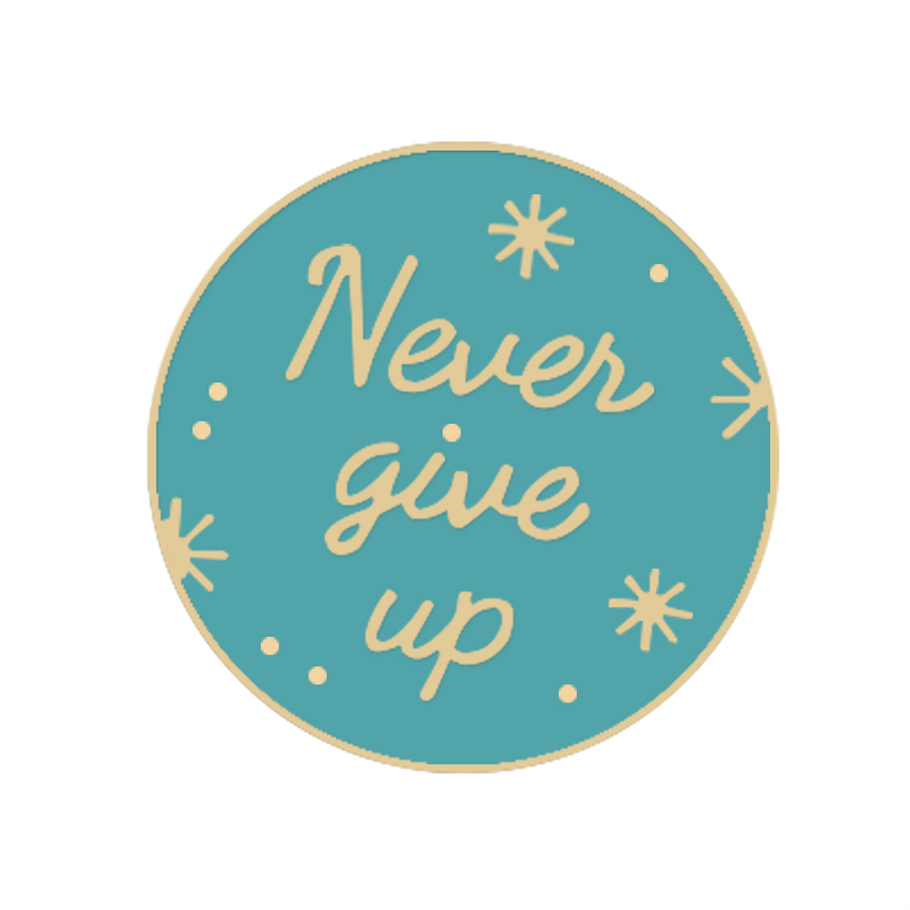 Broches en émail avec citation drôle, broches joyeuses de vie en direct, épingle à revers, lettre de puissance, sac de chemise personnalisé, Badge de motivation, pour amis, bijoux: Pistolet noir plaqué