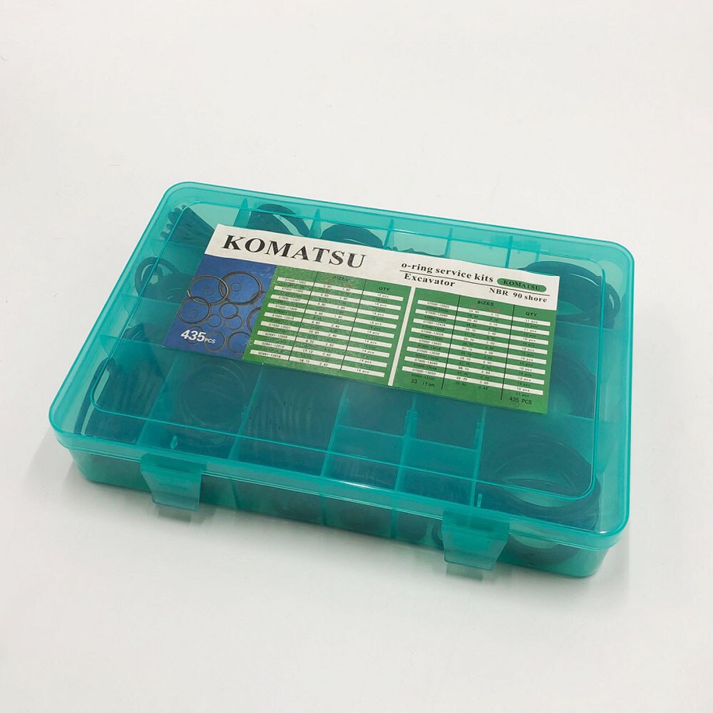 GOODSEAL 435PC Oring Service Kits NBR90 For KOMAT... Grandado