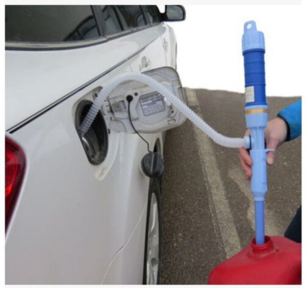 Handheld Pump Battery Operated Liquid Transfer Water Gas Tools Petrol Fuel Portable Car Siphon Hose Outdoor Car Auto Vehicle