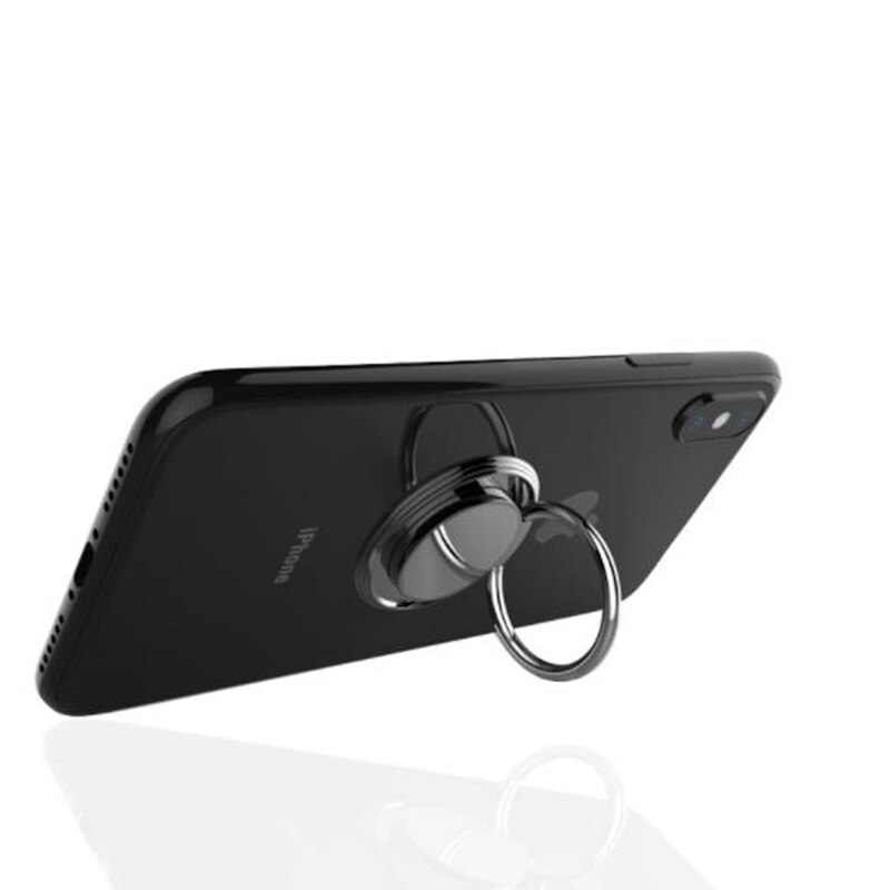 for Alcatel 3X 6.52" Back Ring Holder Bracket Phone Case Cover Phone TPU Soft Silicone Cases ON Alcatel 3X