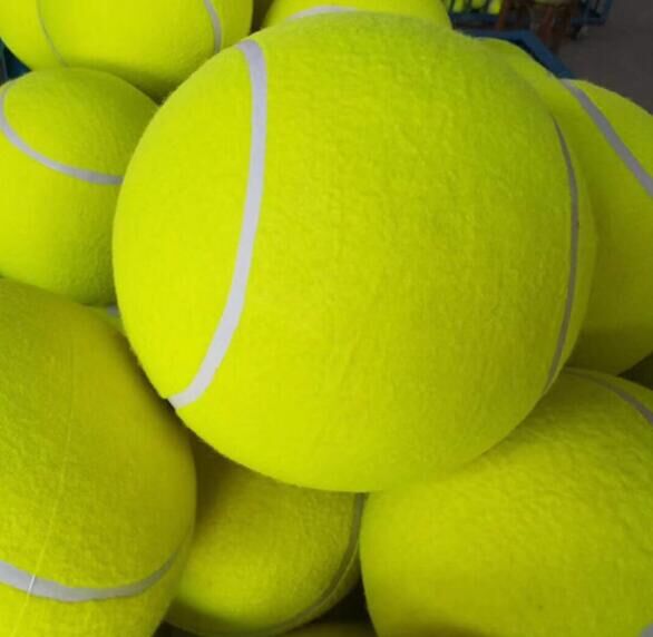 Pelota de tenis gigante para mascotas, juguete masticable para perros, Mega pelota de juguete para niños