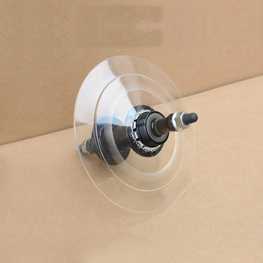 1Pc Fietswiel Spaakbeschermer Guard Fietswiel Spaakschijf Guard Fiets Cassette Vrijloop Bescherming Cover Dia 14cm Plastic