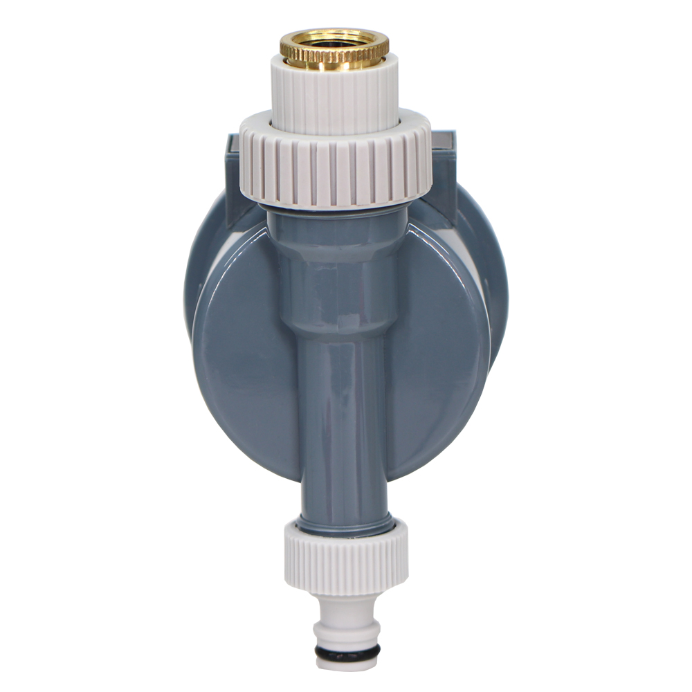 Minuterie de robinet à bille à énergie solaire, système d'arrosage goutte à goutte, contrôleur électronique automatique, maison, extérieur, serre, jardin, 1 pièce