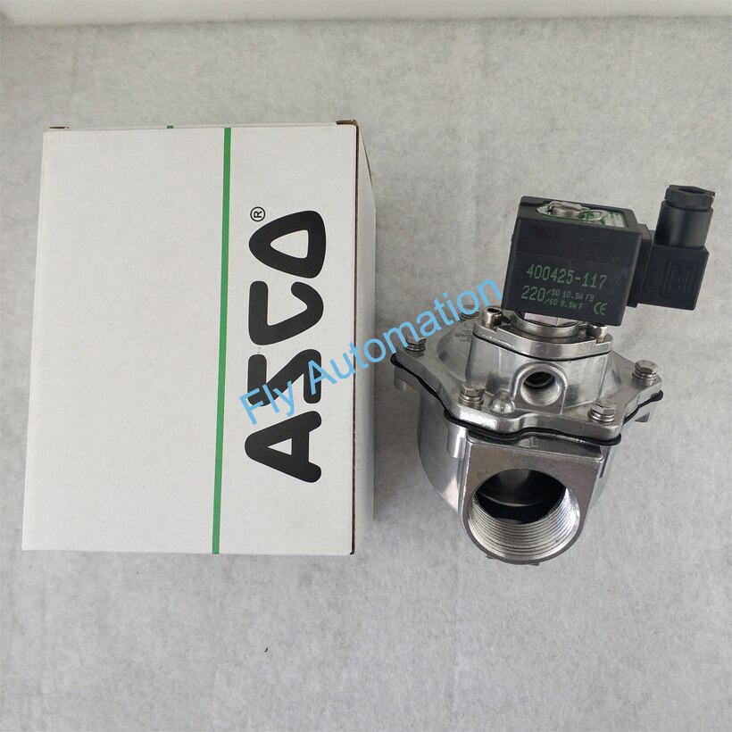 ASCO 353 Series SCG353A047 1 1/2" Aluminium G Threaded Pulse Jet Valve