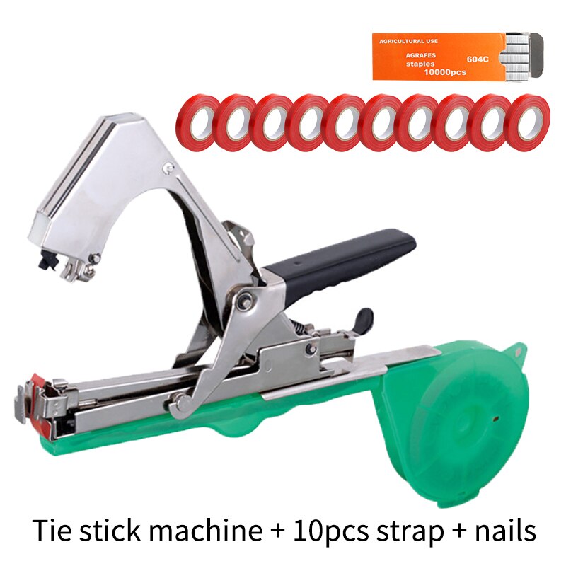 Plant Tying Machine Tapener Tool Tapetool Tapener machine Vegetable Fruit Branch Hand Strapping Tool For Grapes Flower Vine: Set 2